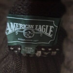 American Eagle Olive Green Knit Beanie